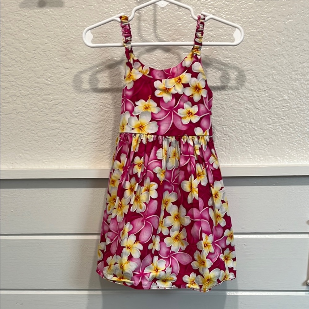Plumeria Hawaiian dress